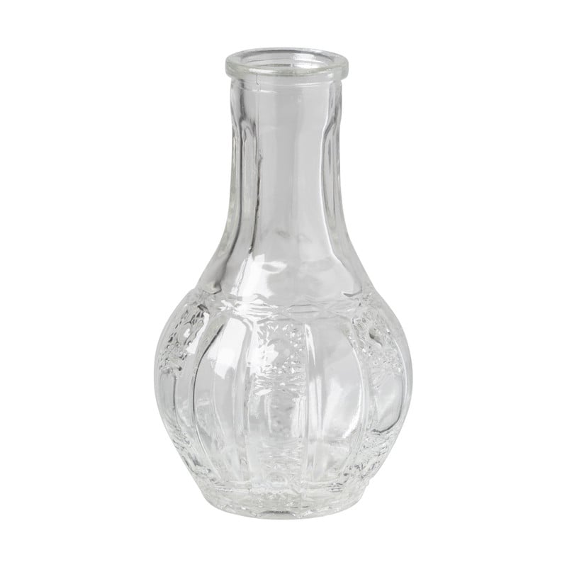 Flesvaasje - diverse varianten - ø6x11.5 cm