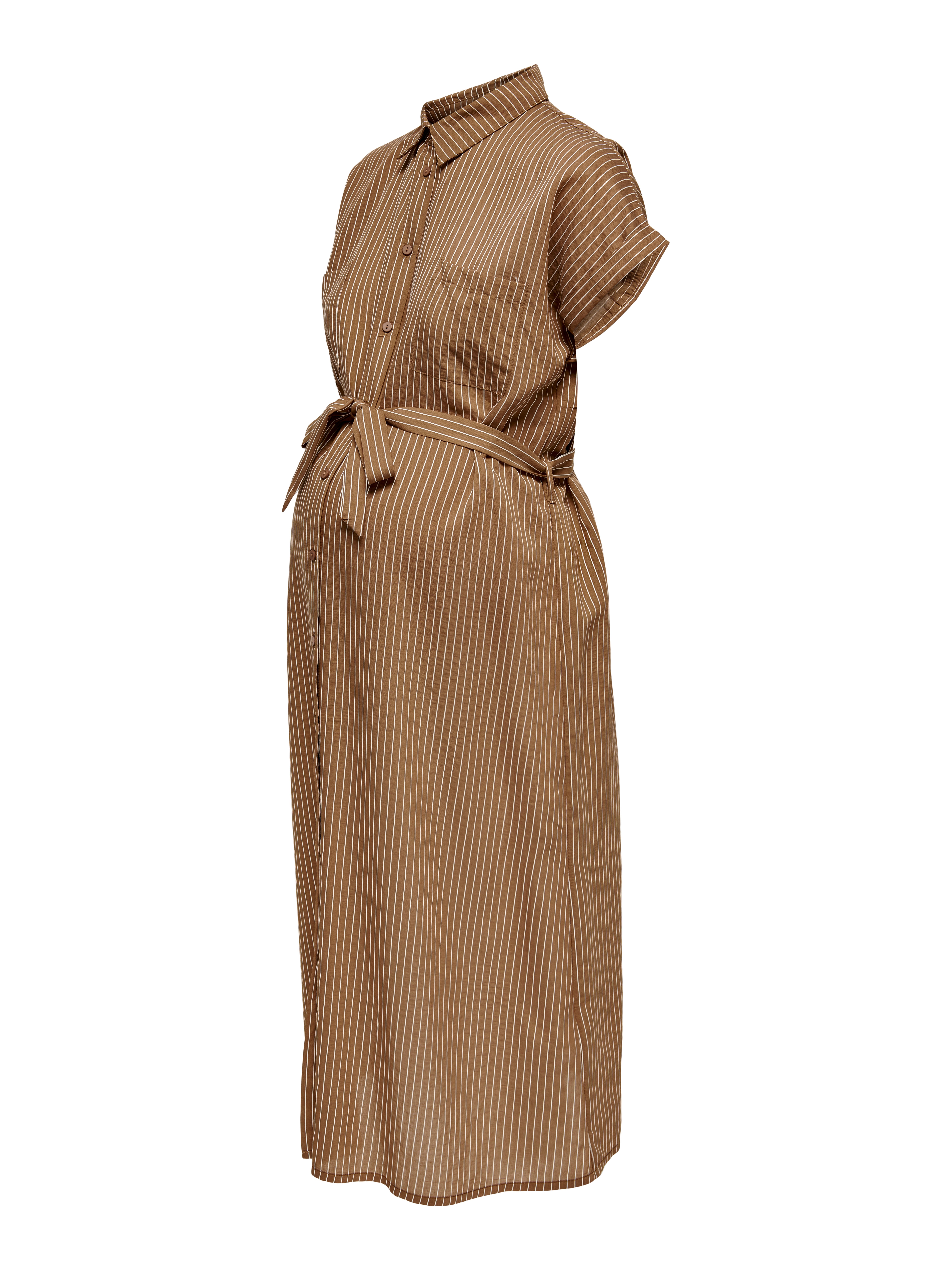 OLMPENNY Kleid Tobacco Brown