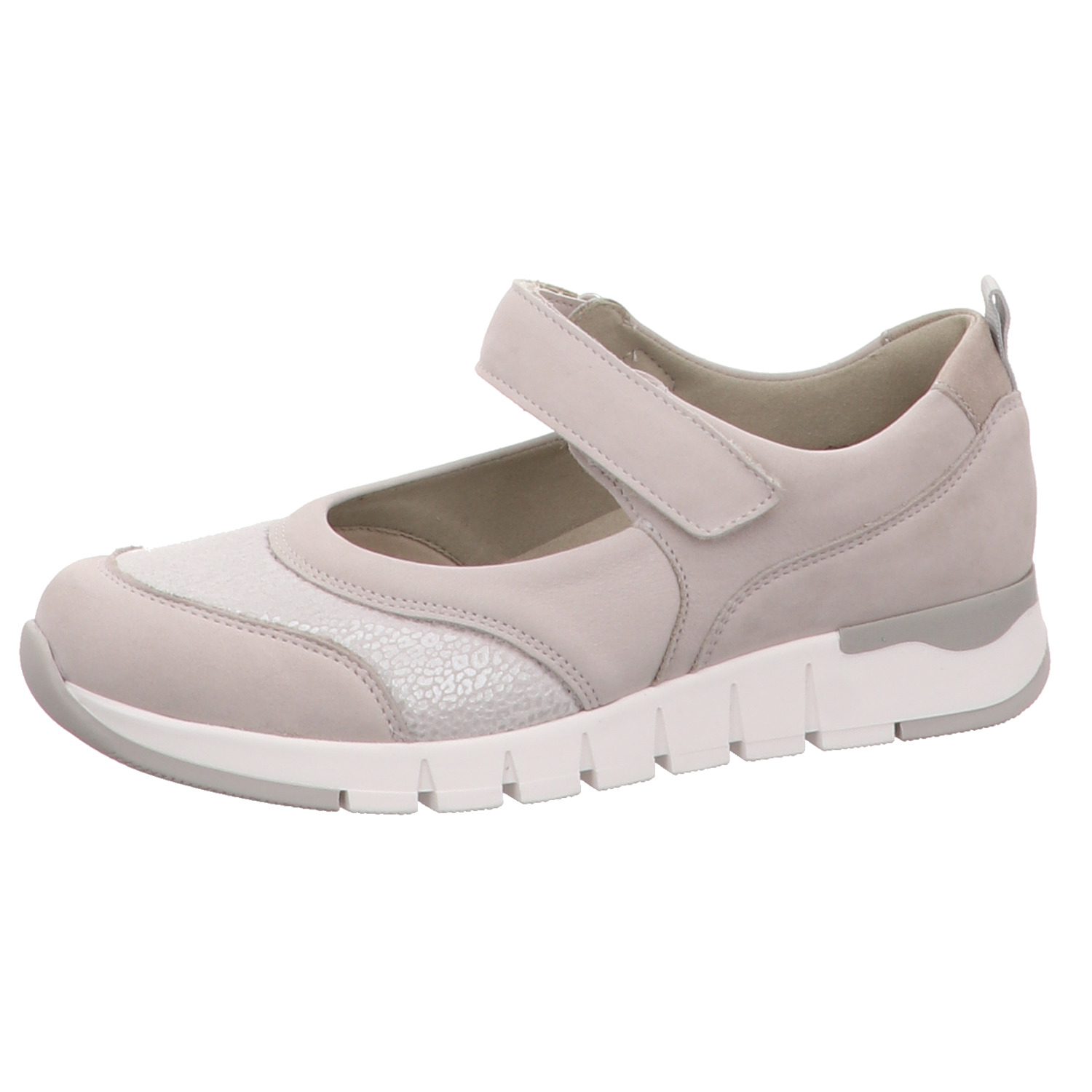 Waldläufer Spangenschuh grau grau