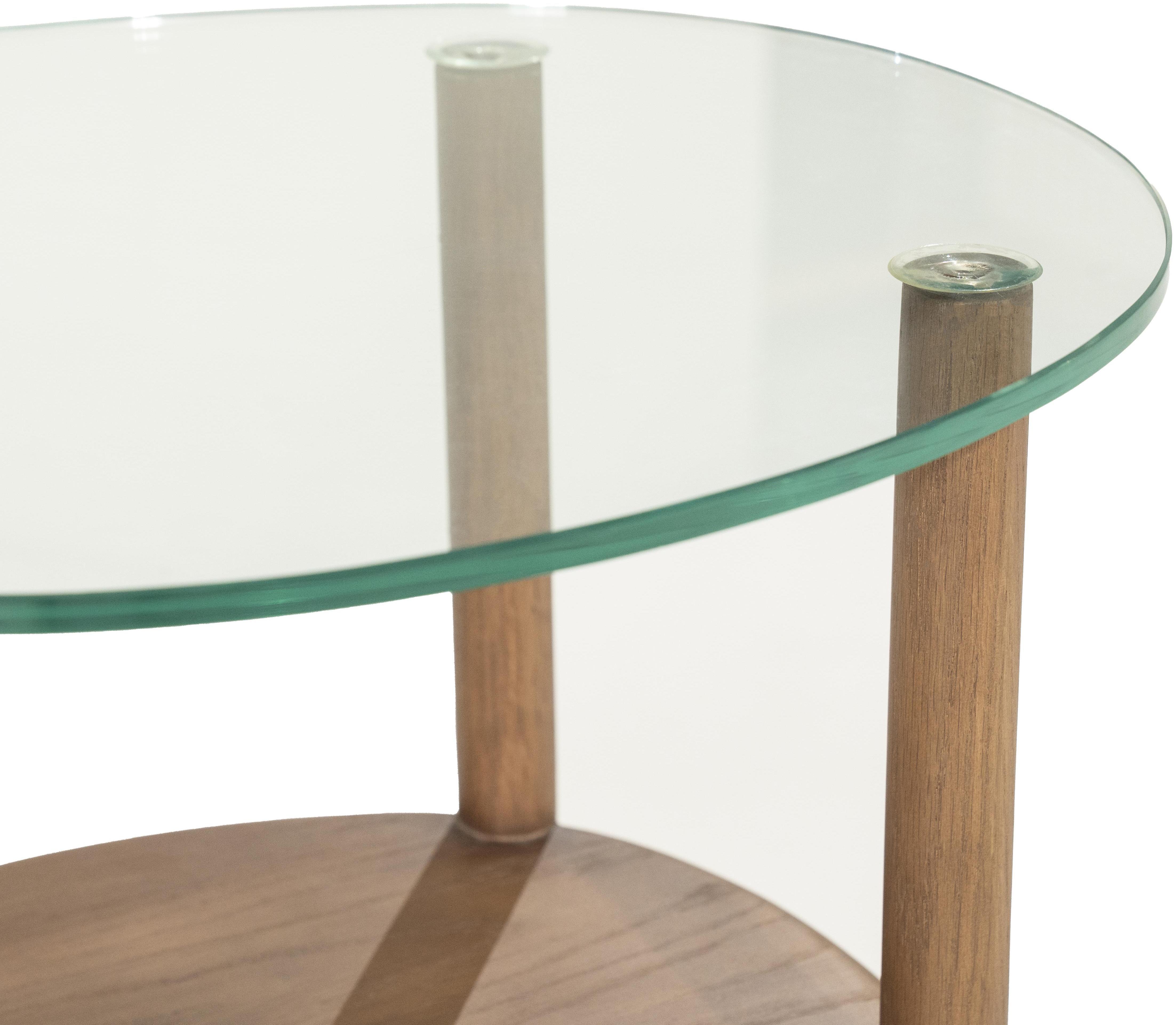 Bijzettafel Lichtbruin 96523 Cleo B50 x D45 x H50 cm