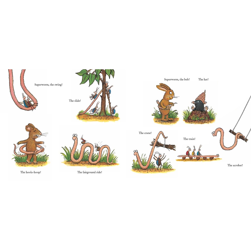 Superworm Taschenbuch von Julia Donaldson