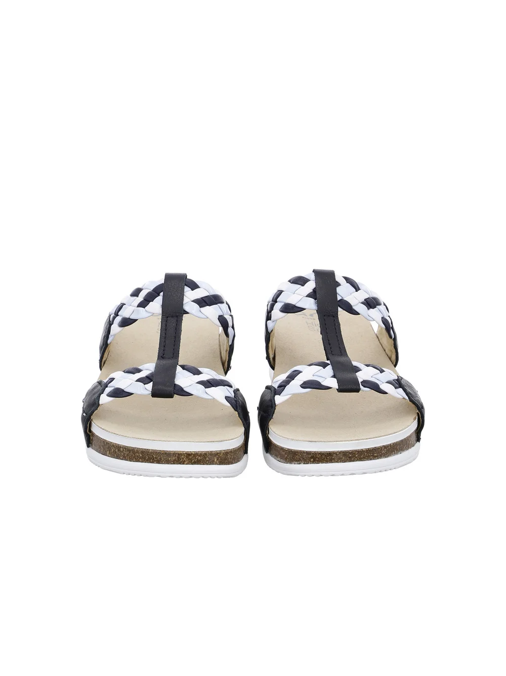 Pantolette Norderney blau