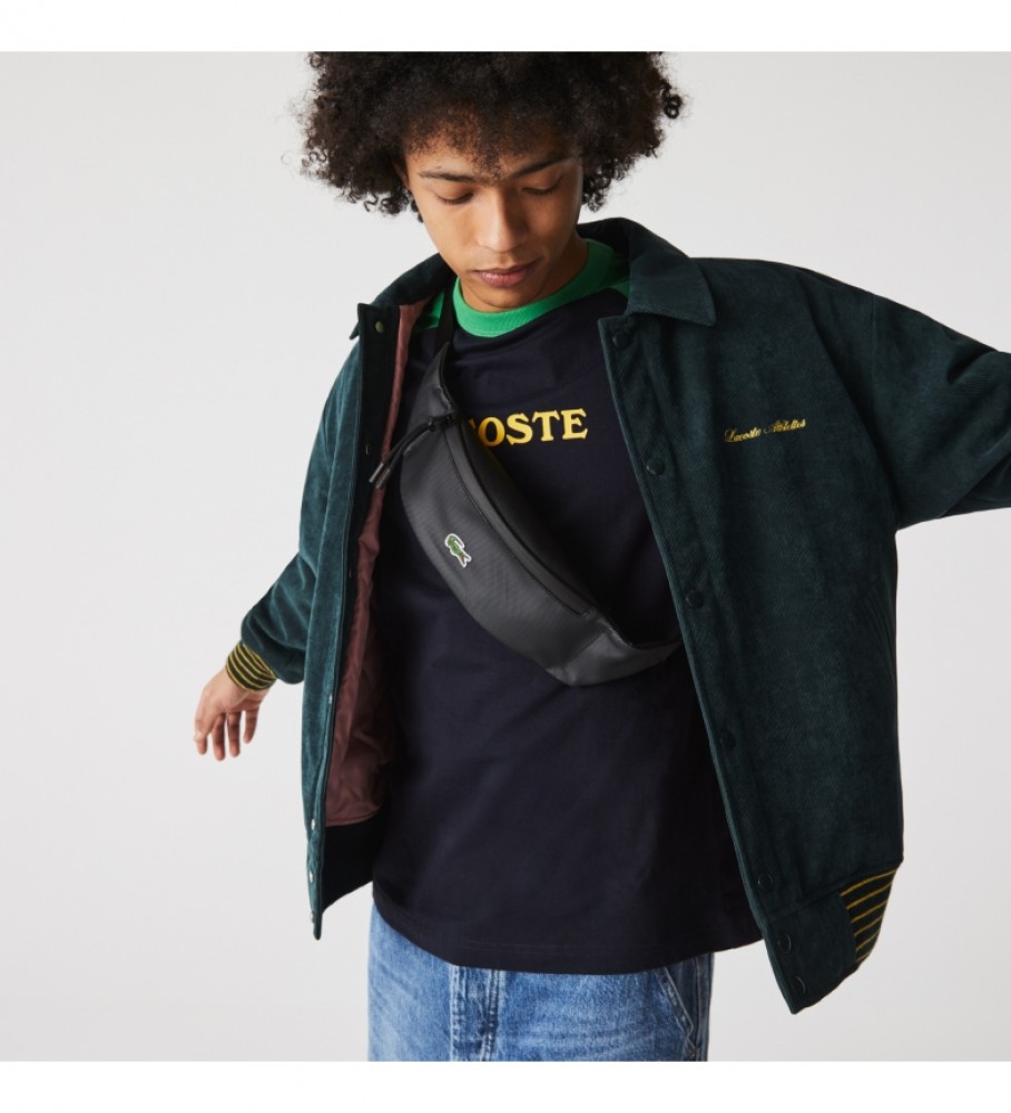 Bolsa de cintura Lacoste LCST preta - 41,7 x 9,7 x 5,6 cm -