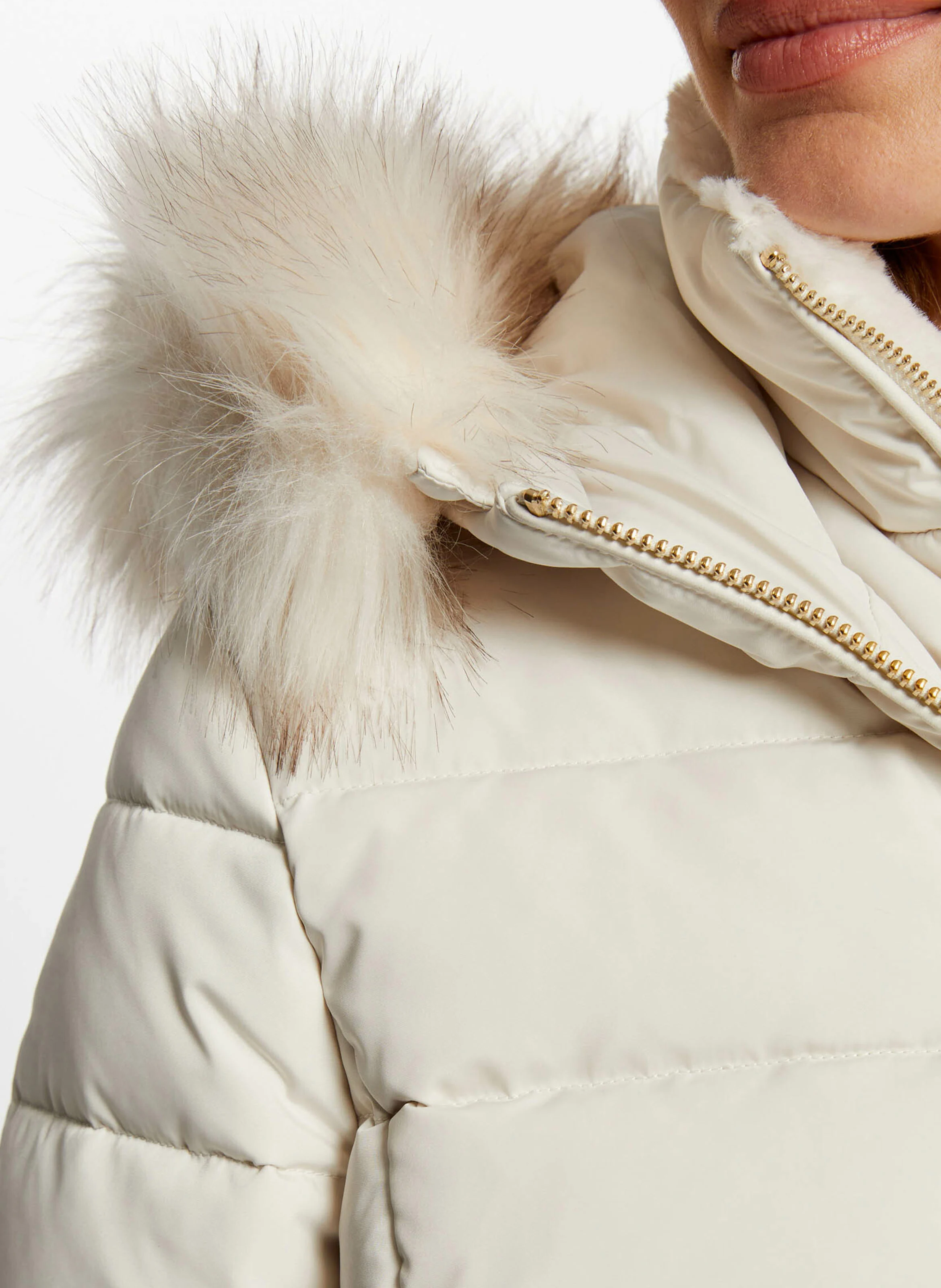 GIPITI - Doudoune à capuche | Beige