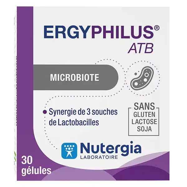 Nutergia Ergyphilus ATB Probióticos 30 cápsulas