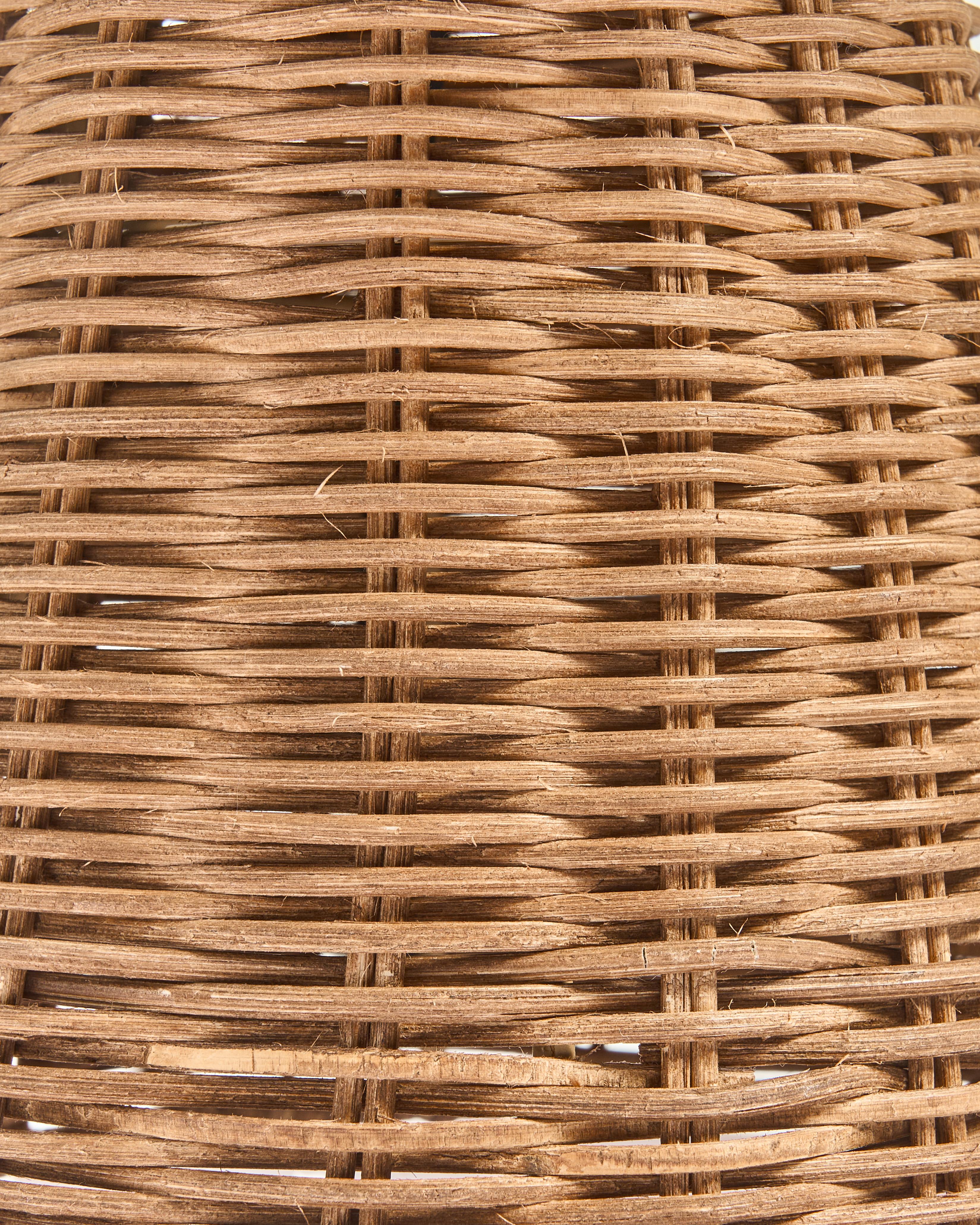 Tafellamp Paddenstoel ALERO Rotan Natuurlijk