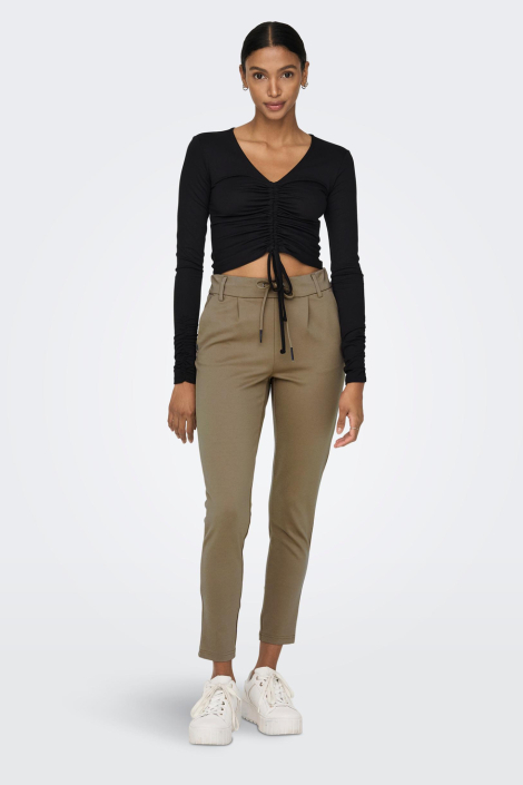 Only beige dames broek