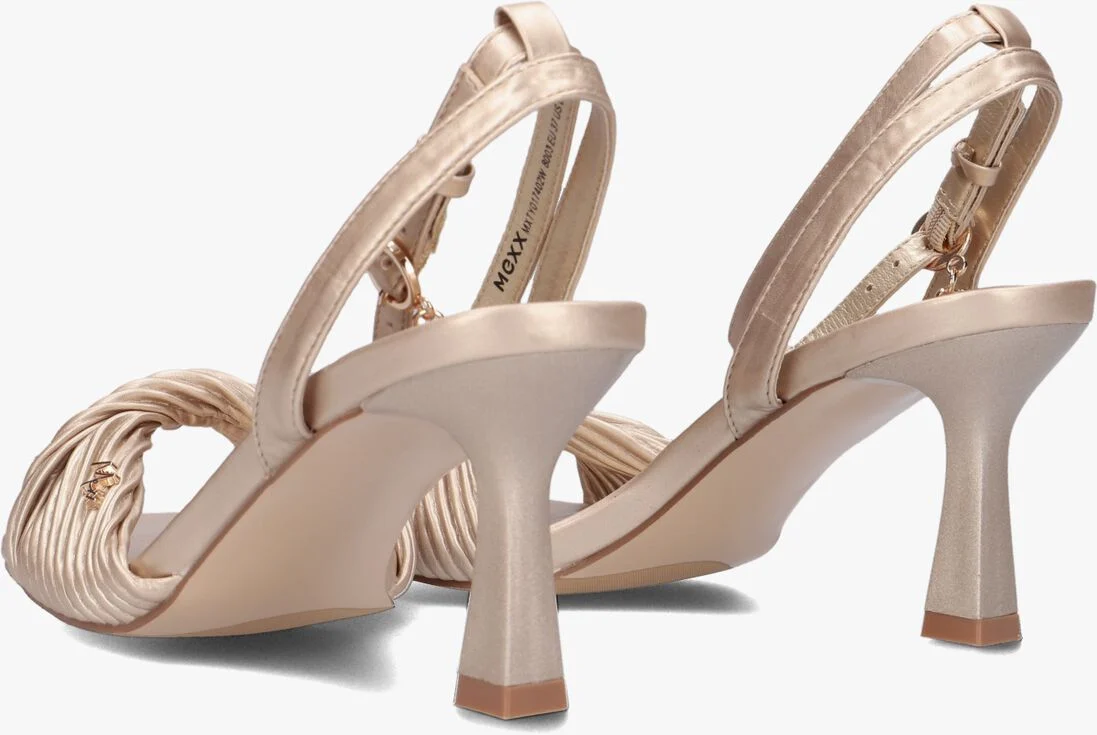 MEXX gouden mexx sandalen lois