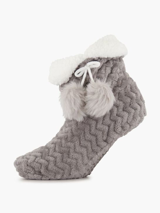 Cosy Nature Socken Grau