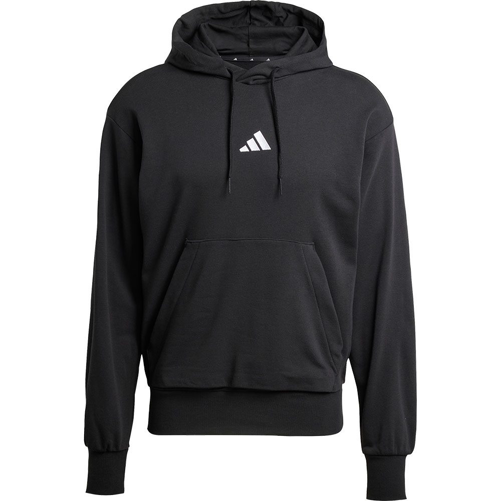 adidas Essentials Feelcozy French Terry Hoodie Herren schwarz