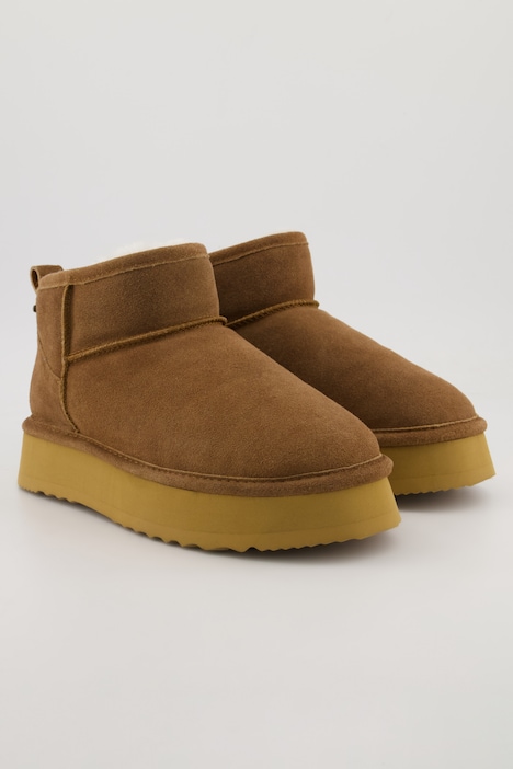 Axelda Lammfell-Boots, wasserabweisend, Weite H