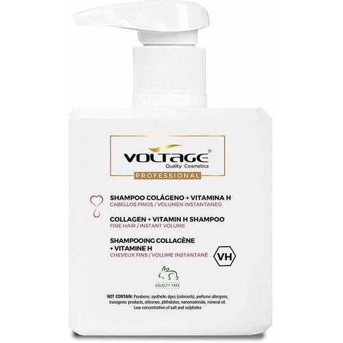 Voltage - Colágeno + Vitamina H Champú