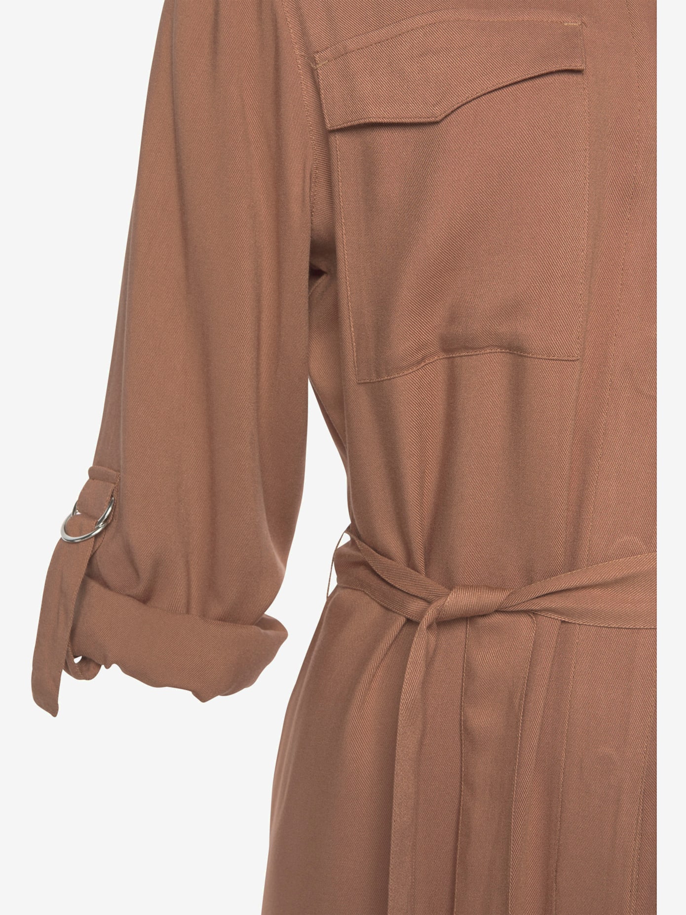 Robe-chemisier col chemisier