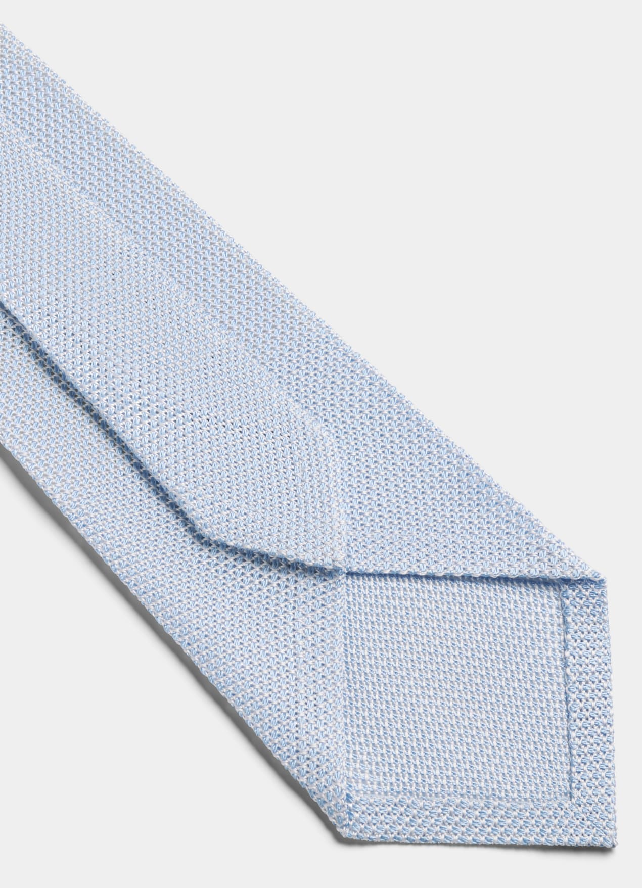 Cravate grenadine bleu clair