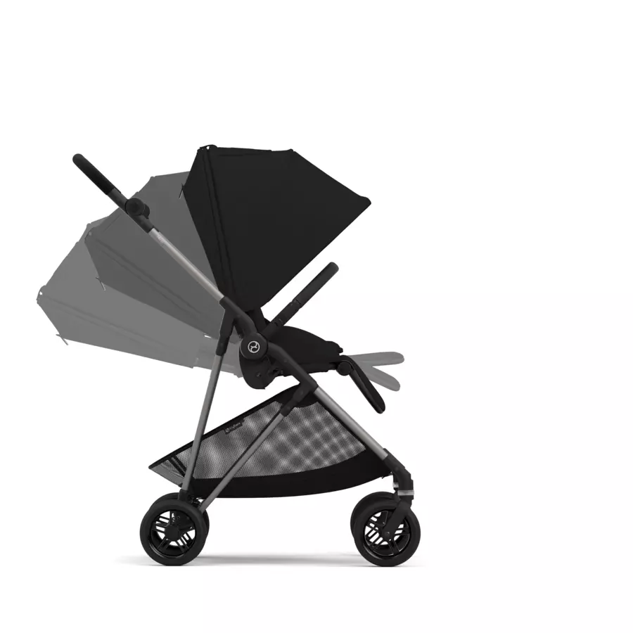 cybex GOLD Kinderwagen Melio Moon Black