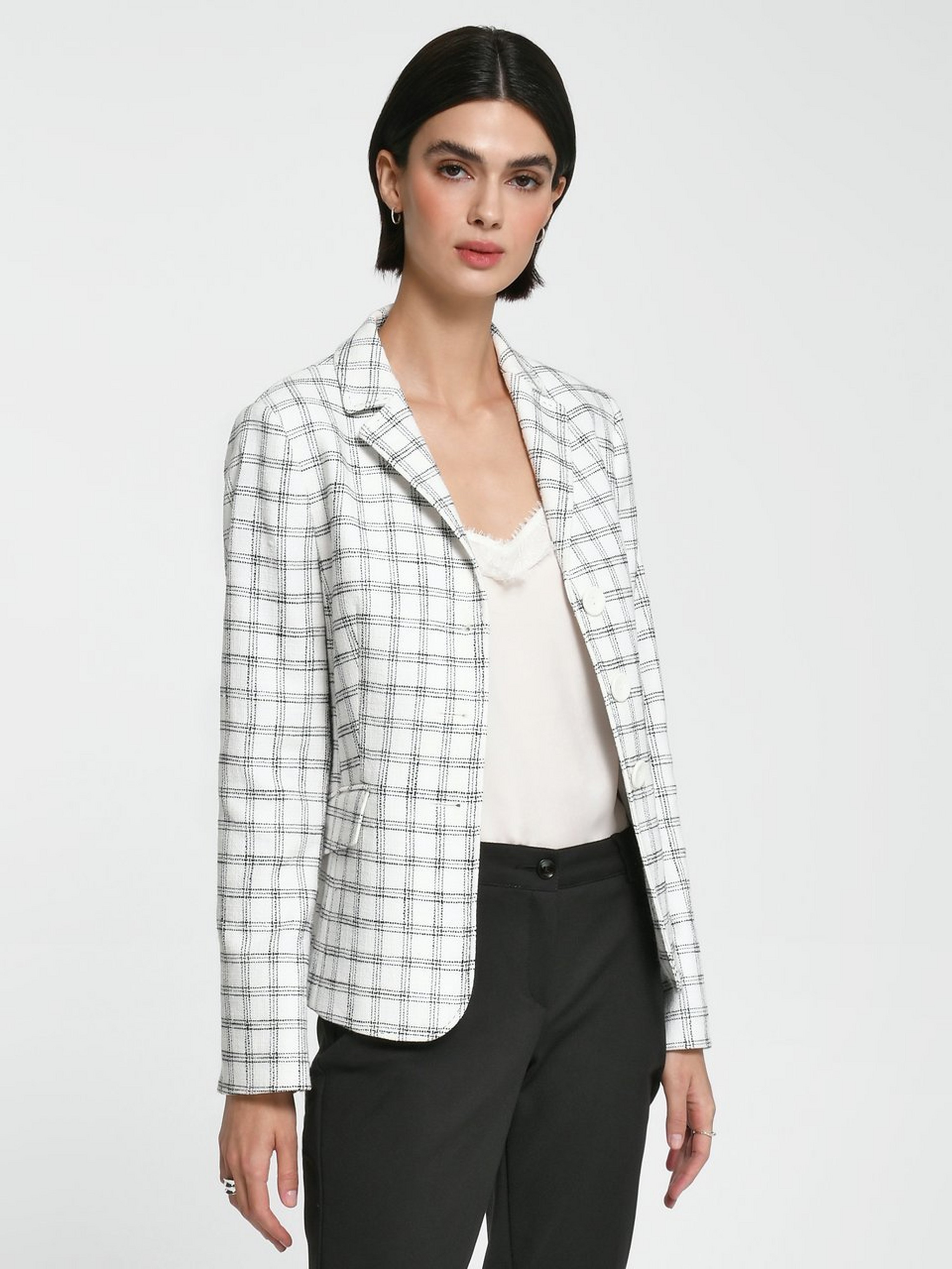 Blazer mit Reverskragen