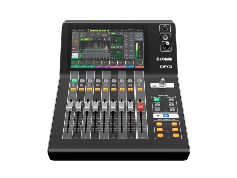 Yamaha Mischpult DM3 Kompaktes Mischpult mit vollständigem Funktionsumfang