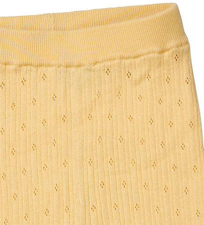 FUB Leggings - Rib - Pointelle - Vanilla