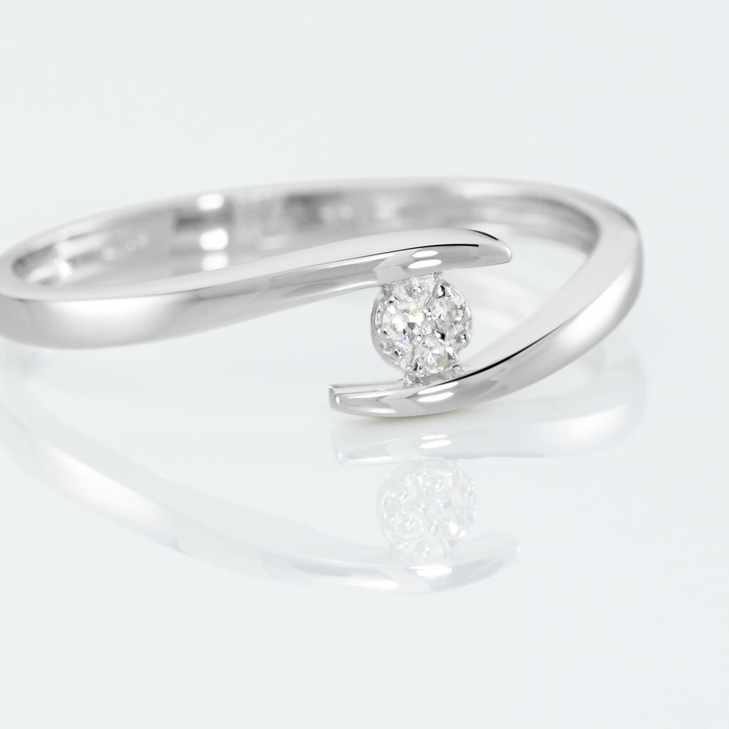 Bague Nolah Or Blanc Diamant