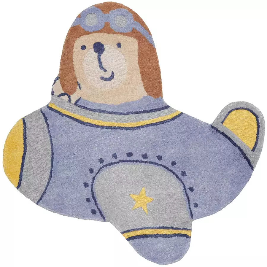 Smart Kids Kinderteppich Anton blau