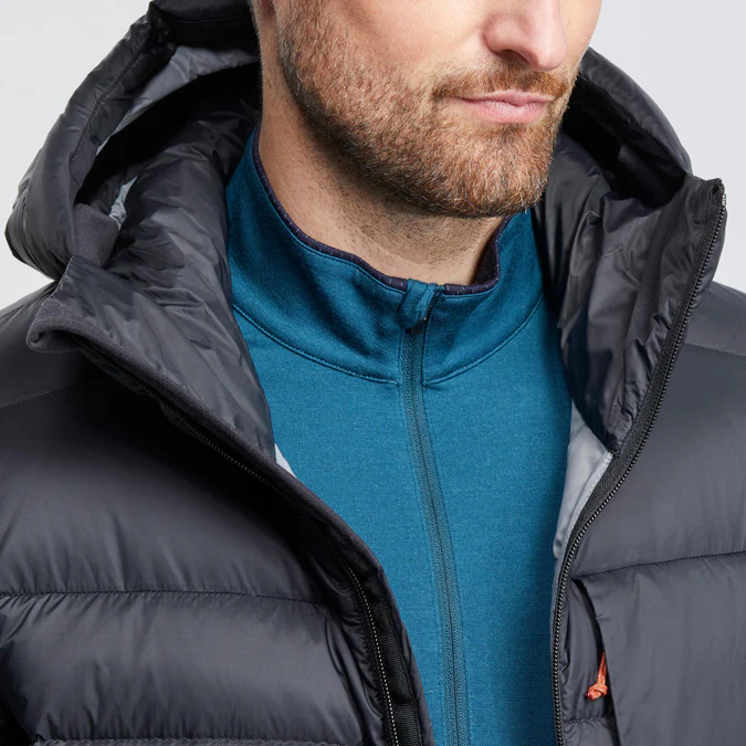 Decathlon Forclaz - Jaqueta Forclaz masculina para montanhismo e mochilão, acolchoada e com capuz - MT500 - -10°C