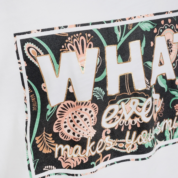 TwoDay meisjes T-shirt met knoop