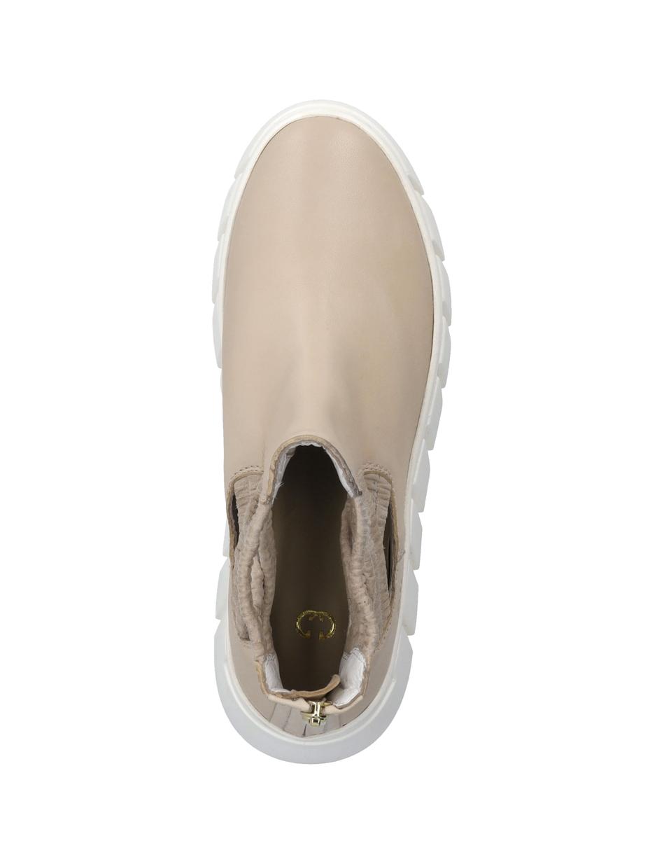 Stiefel Biella 07, creme