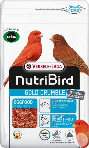NutriBird Gold Crumble Oiseaux Facteur Rouge 1kg