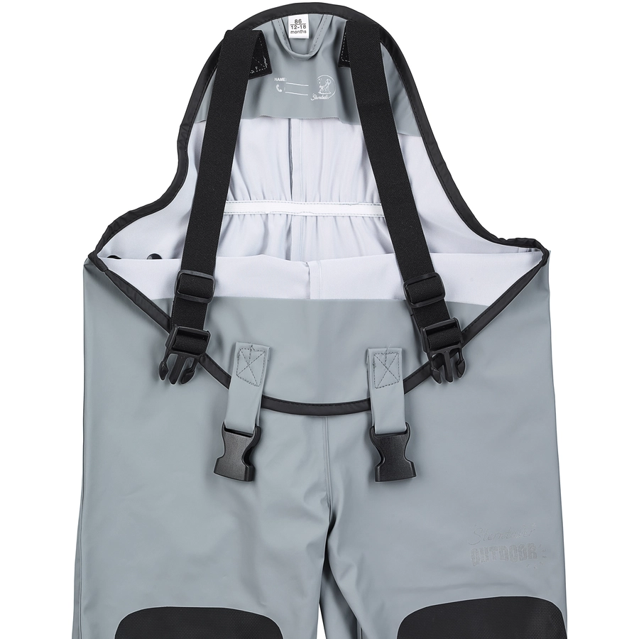 Sterntaler Funktions-Regenhose uni rauchgrau