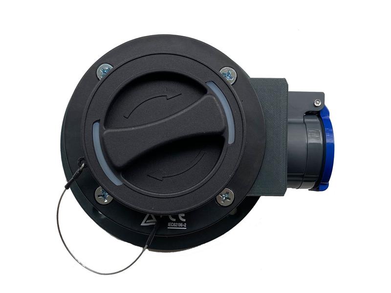 Elektroscout Adapter Typ 2 - T23 CH Steckdose Eignet sich für Ladestationen mit fixem Typ 2 Ladekabel
