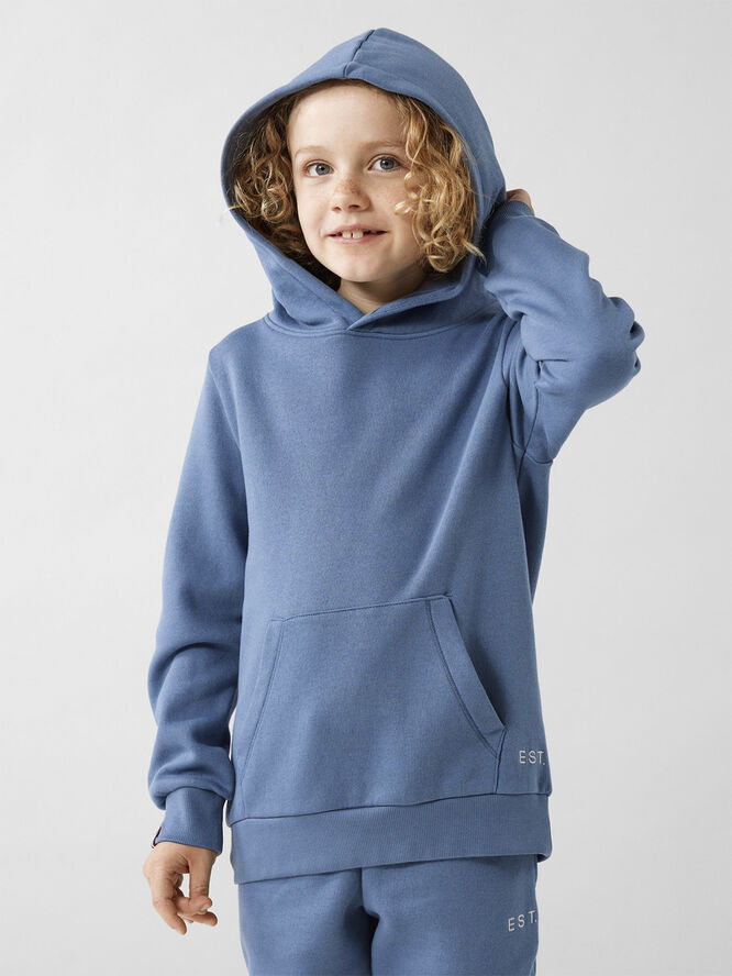 Name It NKMMALIC LS SWEAT WH BRU NOOS Bluefin