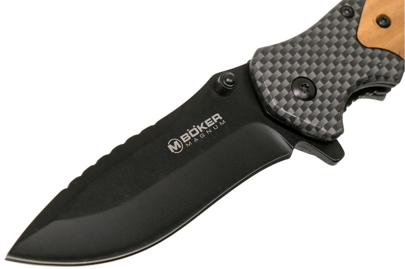 Böker Magnum Blomkvist Olive 01MB736 zakmes