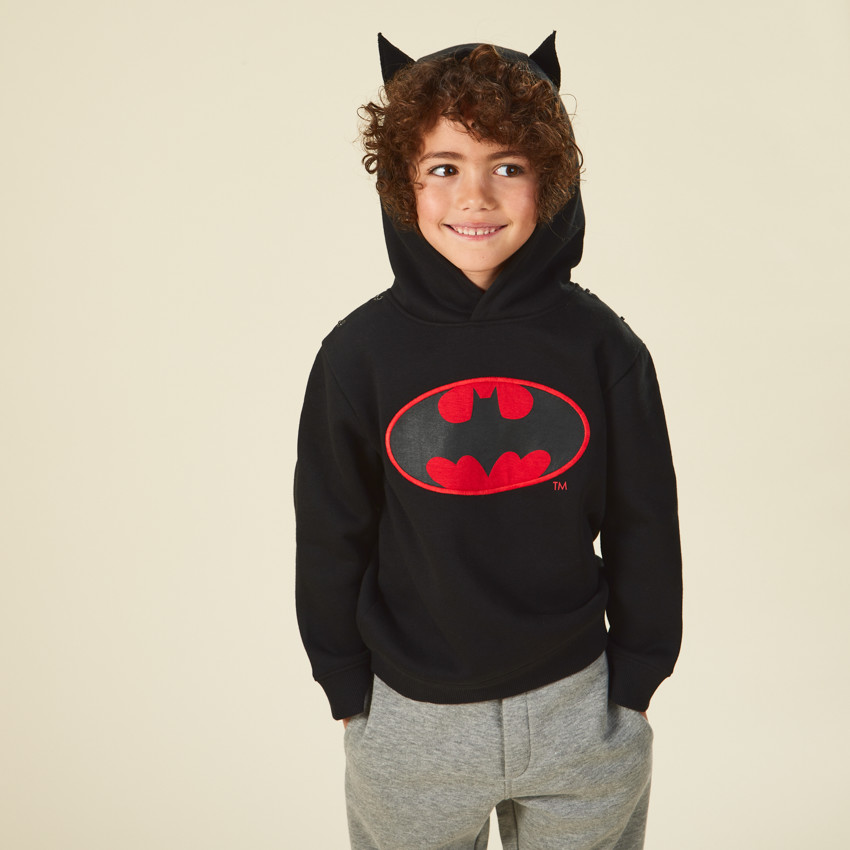 Ensemble jogging ludique avec cape Batman Warner pour garçon