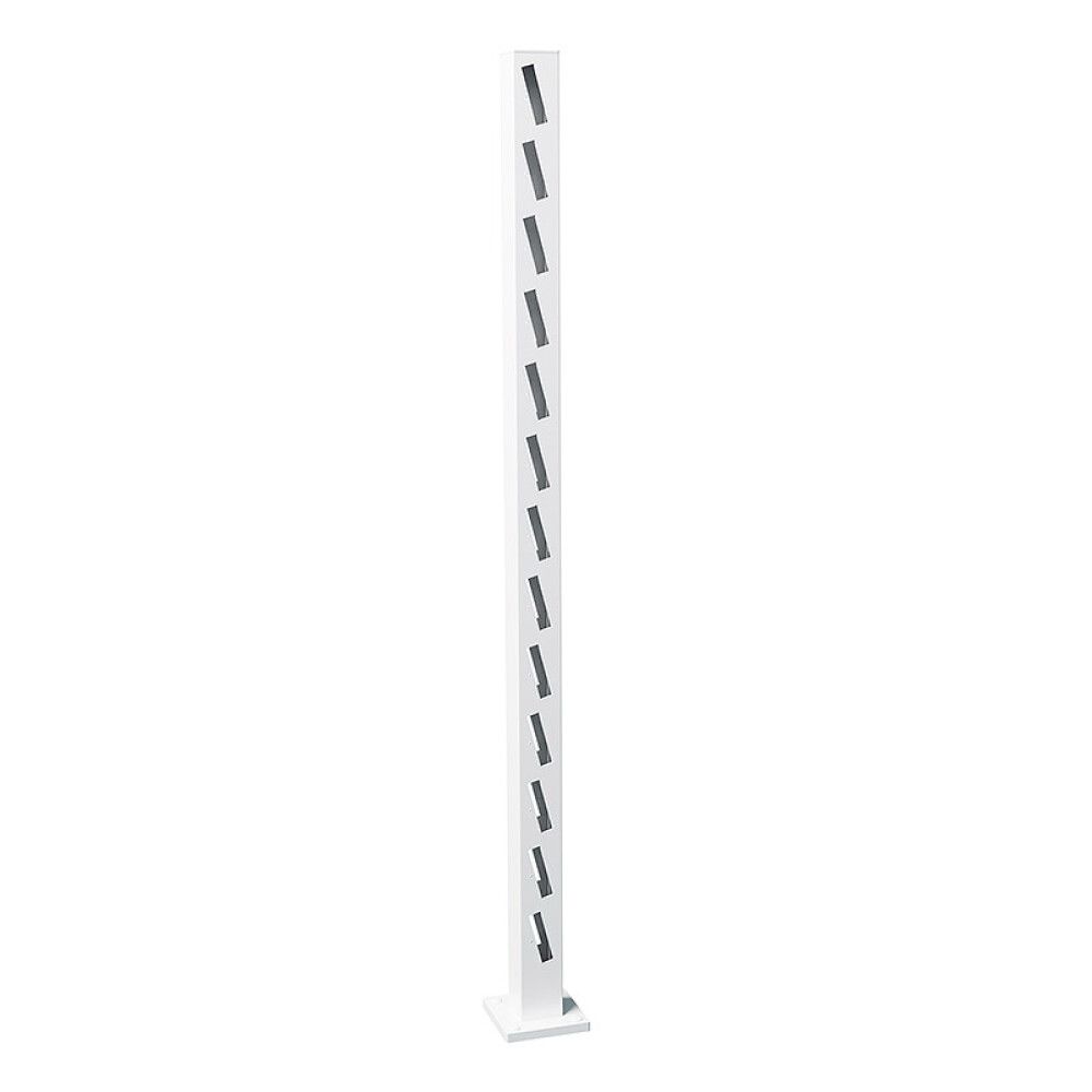 GJERDESTOLPE RECAL HÄREN MELLOMSTOLPE HVIT 1475MM