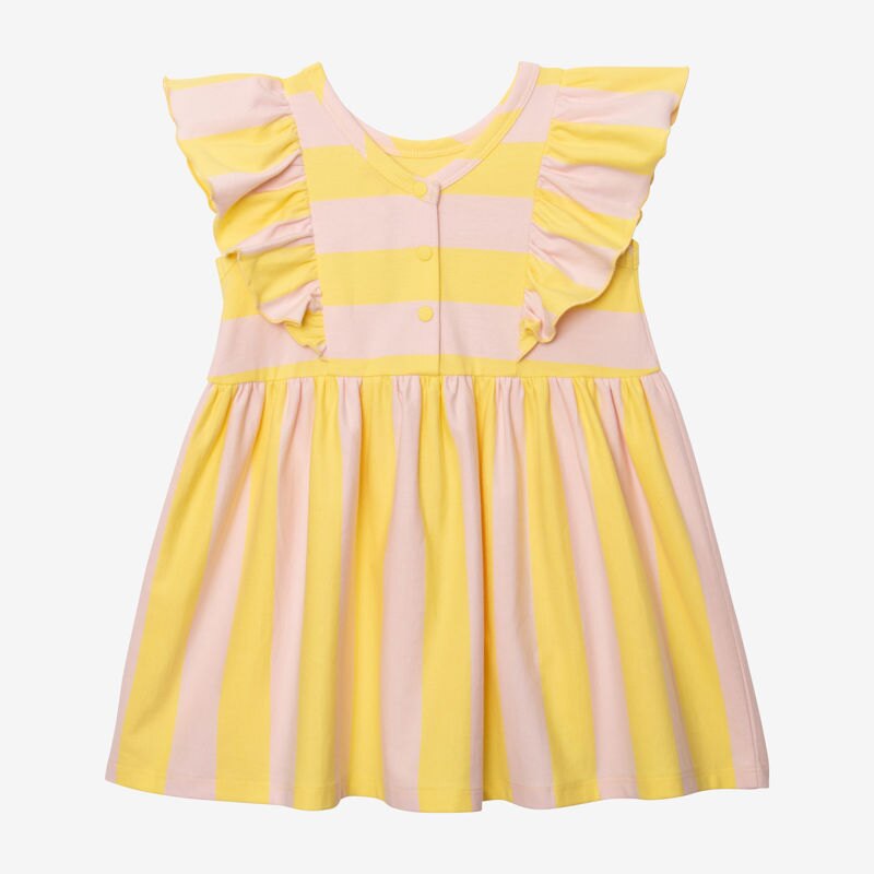Robe bébé fille rayures bicolores rose Catimini Rose