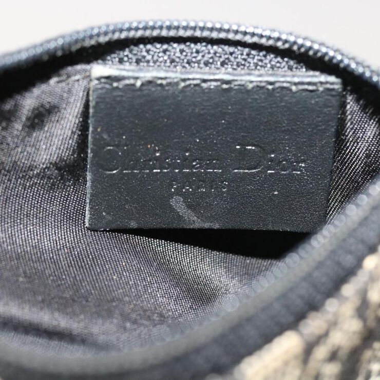 Dior Vintage Dior Saddle Bag Black