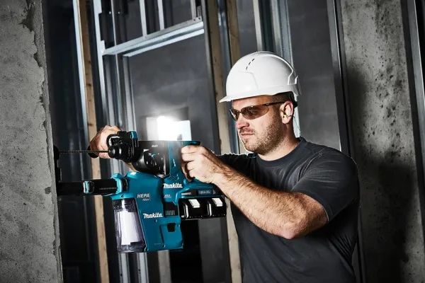 Makita DHR280Z, SDS-plus, Sort, Blå, Børsteløs motor, 2,8 cm, 980 rpm, 2,8 J - SOLO