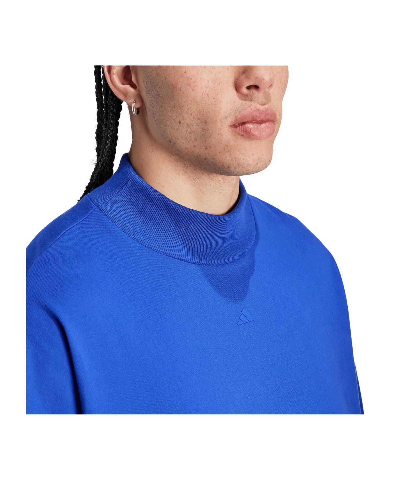 adidas Basketball Trikot langarm Blau