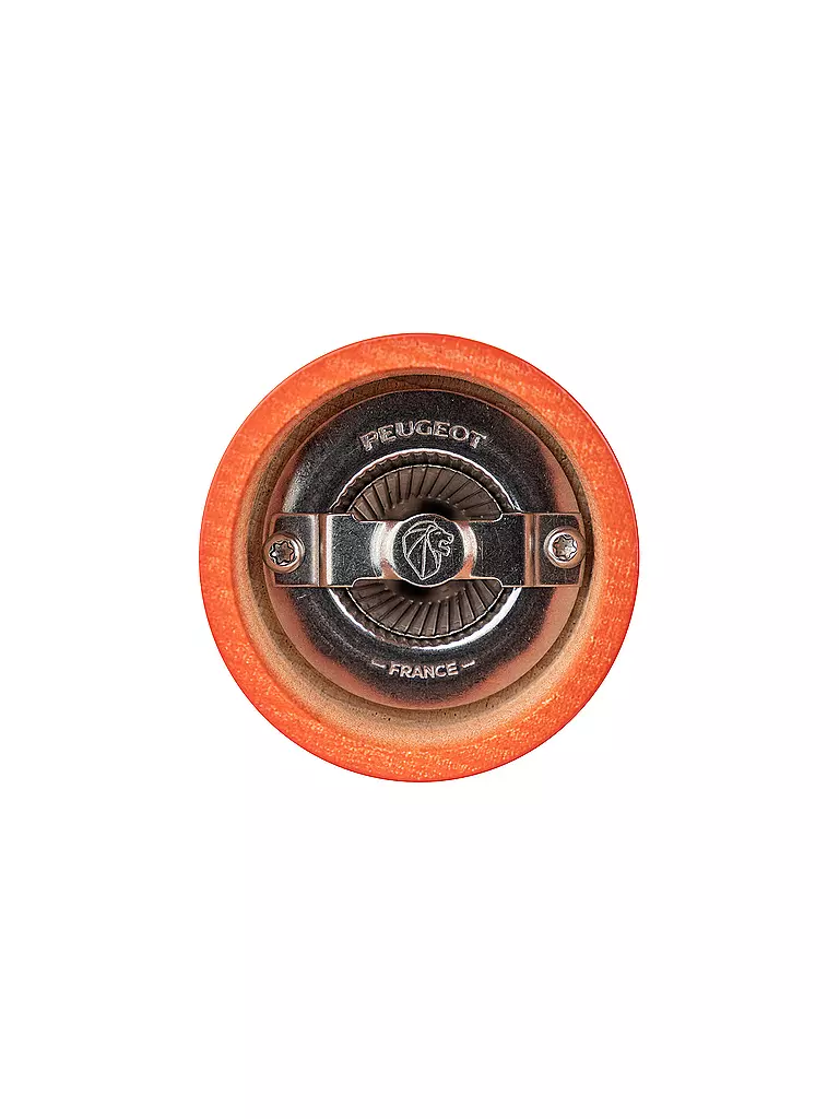 PEUGEOT Salzmühle BISTRORAMA 10cm Buche/Terrakotta orange