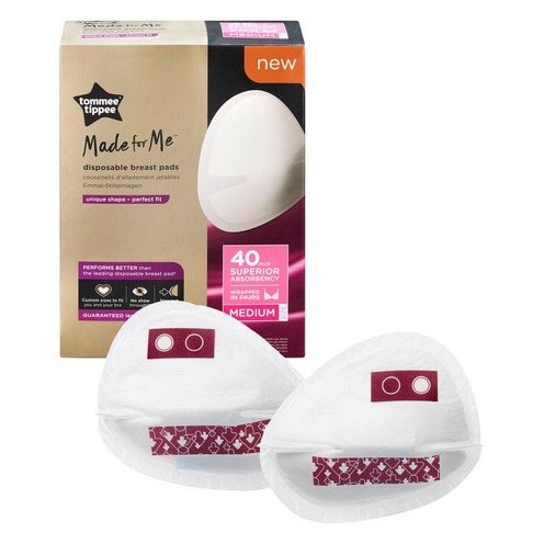 Coussinets d'Allaitement Jetables x40 Taille M - TOMMEE TIPPEE