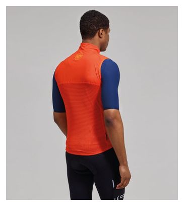 Veste Sans Manches Coupe-Vent Le Col Sport II Rouge