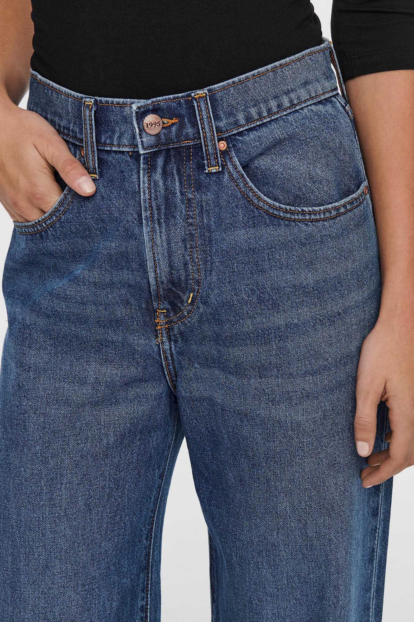 Calça jeans reta