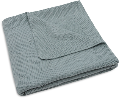 Jollein Strikket Teppe Cozy, Sea Green