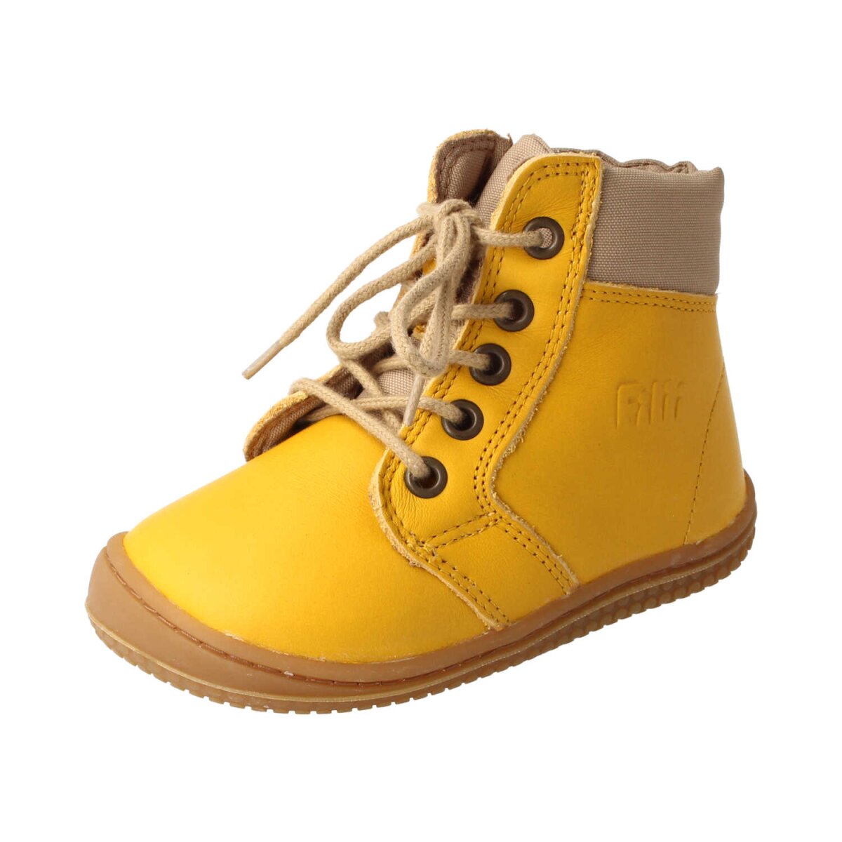 MB2211-WX44 mustard EVEREST BIO nappa wool laces Weite/M
