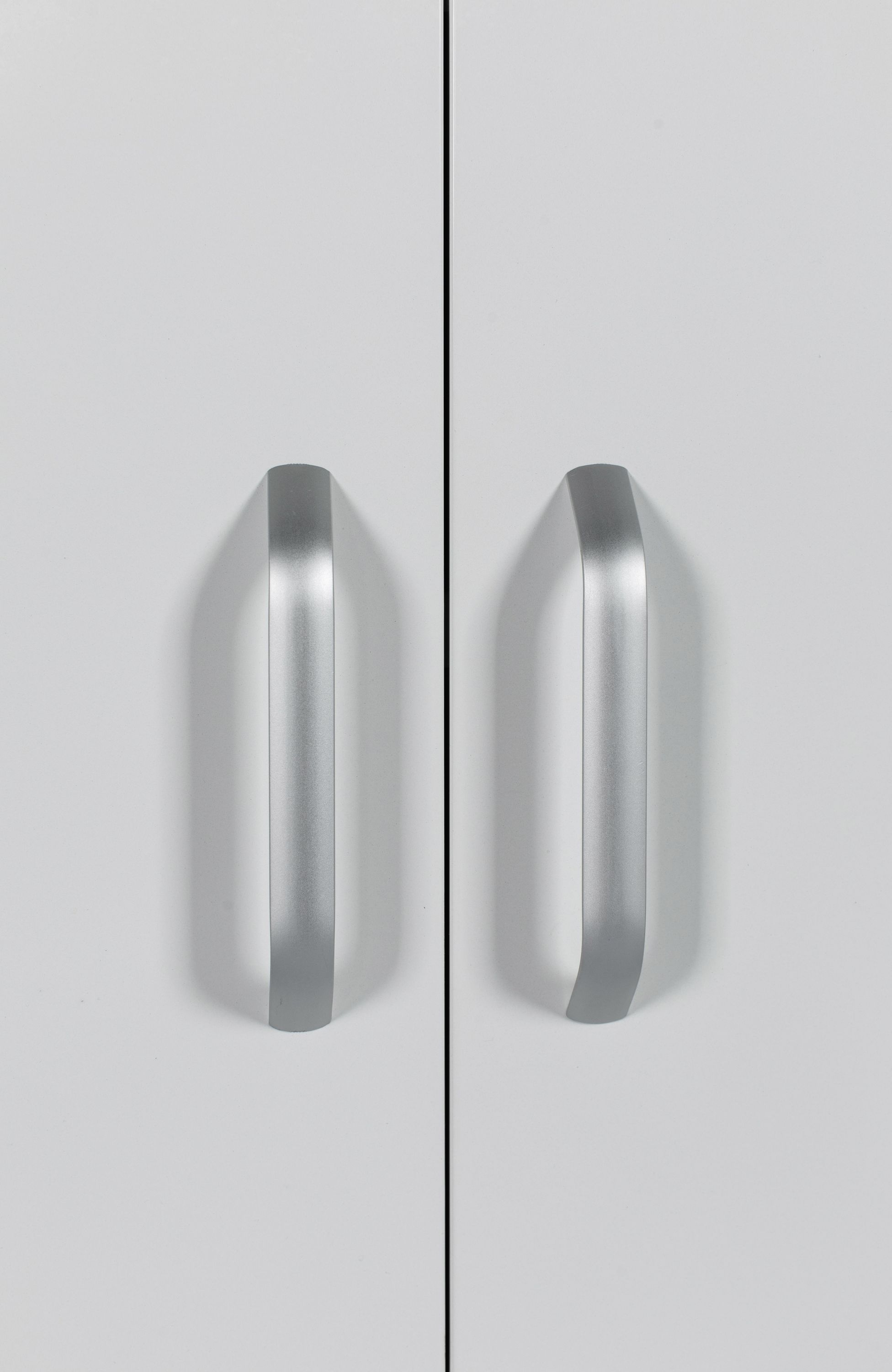 Sideboard Metall KLAUS 115 x 59 cm weiss