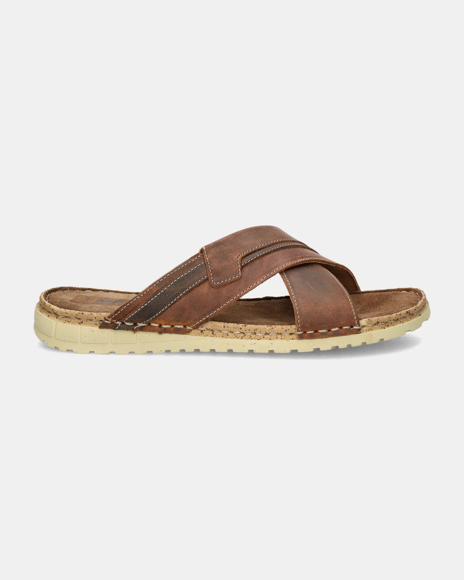 Nelson Forrest Slippers  - cognac
