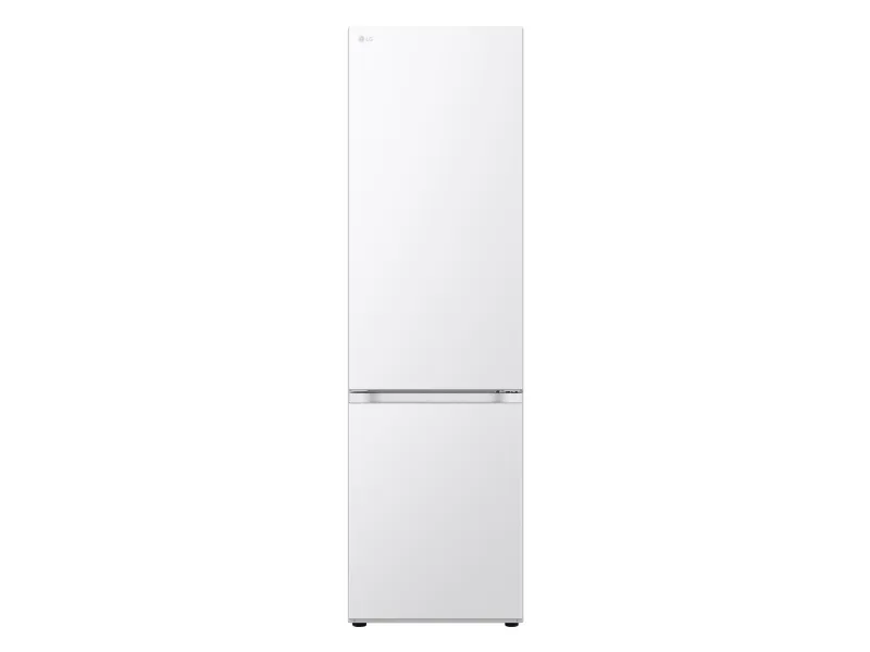 LG GBV5240DSW - Køleskab/fryser - bund-fryser - bredde: 59.5 cm - dybde: 68.2 cm - højde: 203 cm - 387 liter - Klasse D - superhvid
