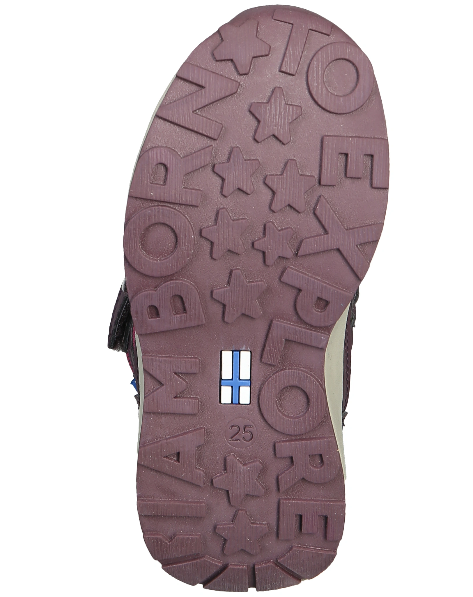 Klett-Winterstiefel LAPPI in beet red/eggplant