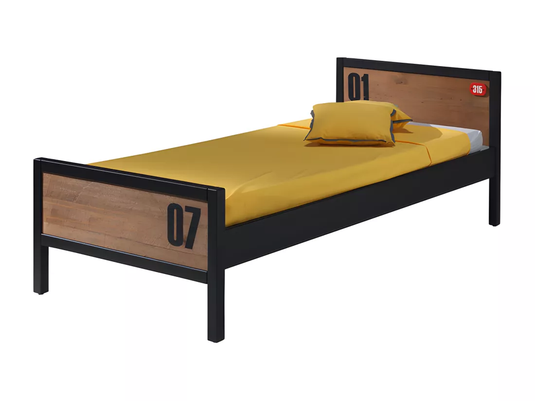 Pack - Lit Enfant, Sommier & Chevet 
