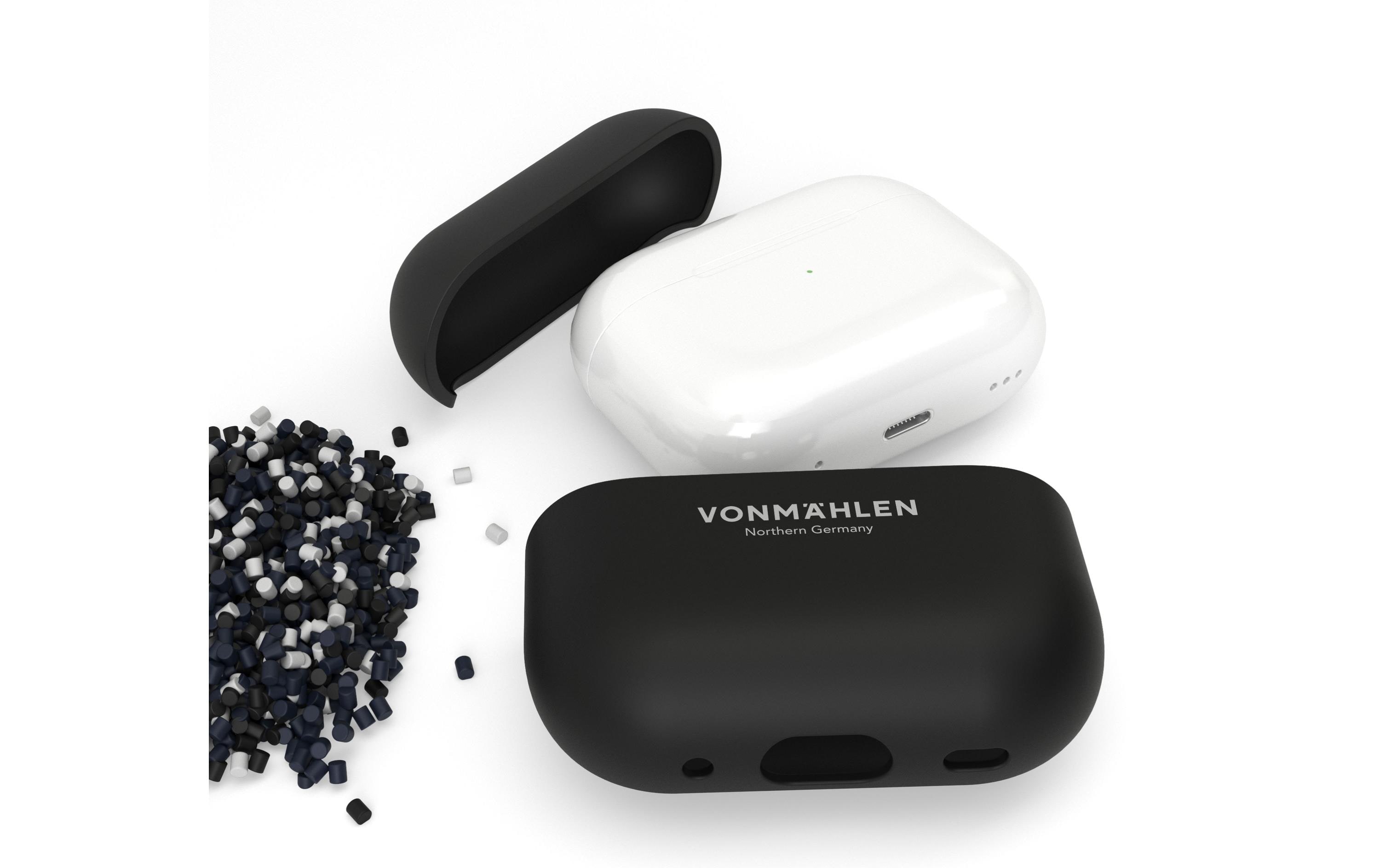 Transportcase Thin AirPods Pro 2 BlackSchlanke und schützende Hülle für AirPods 1 st/2nd Generation